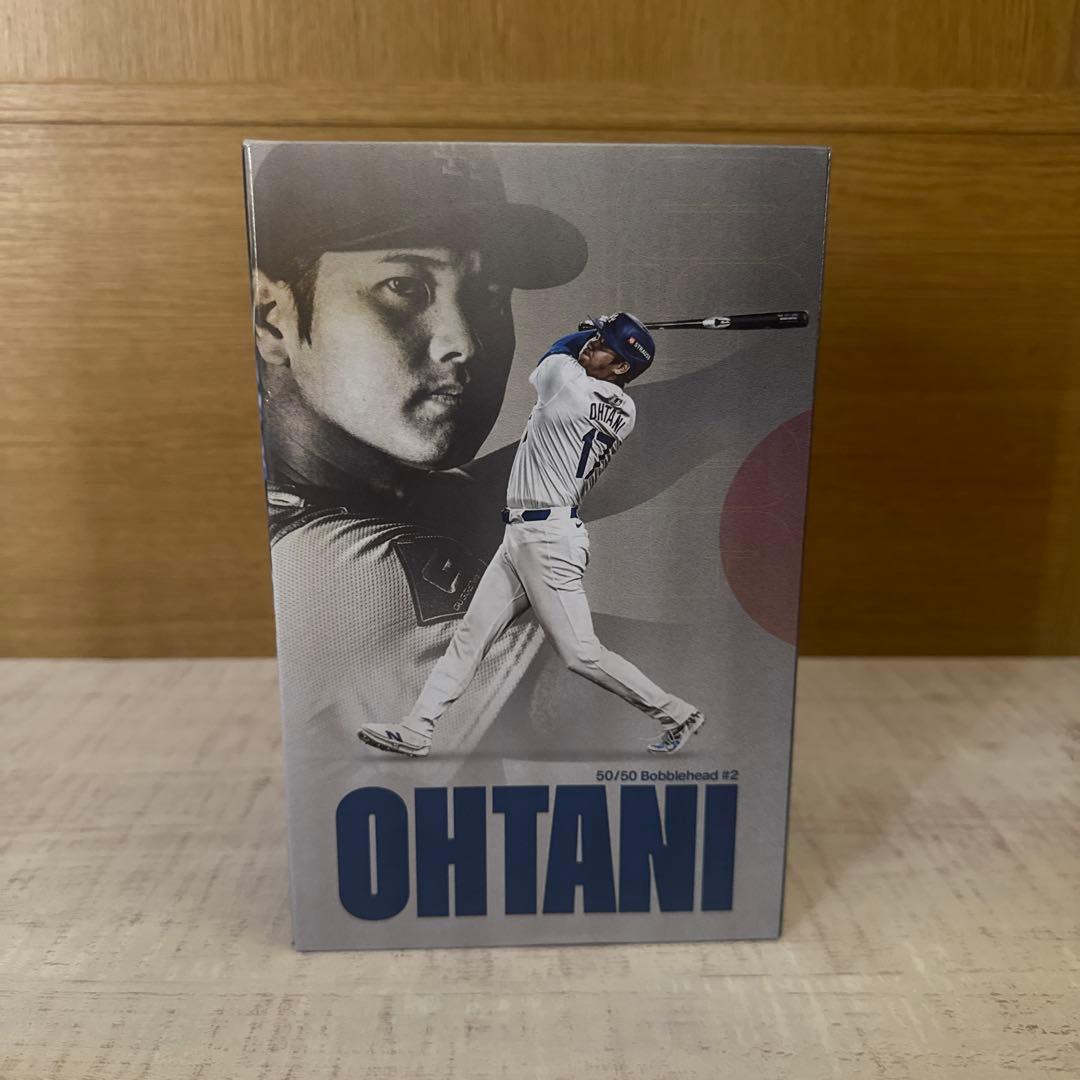 大谷翔平 ボブルヘッド 8/27 球場配布 50/50 ドジャース