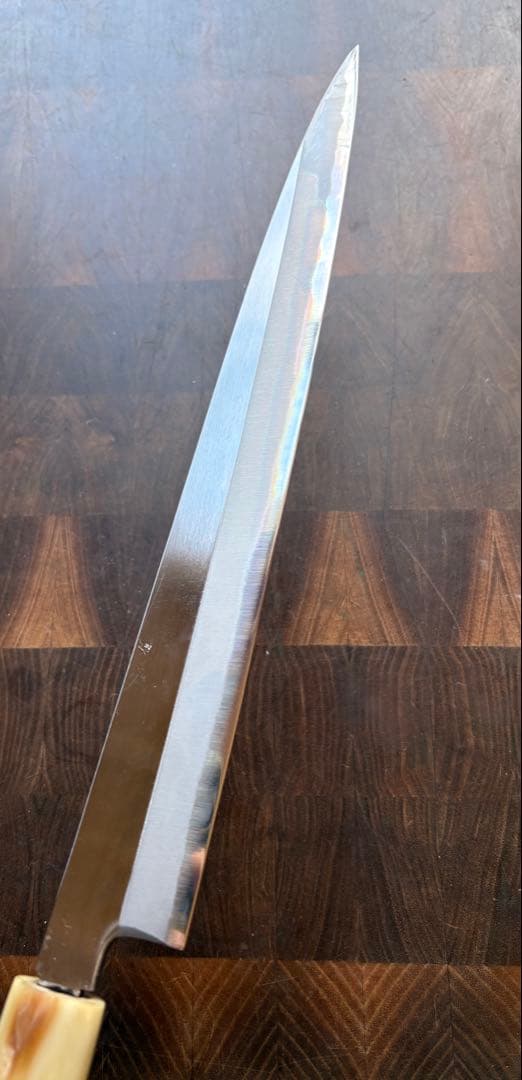 正本総本店 霞 柳刃 300mm 包丁 白鋼 和包丁 再生品 - メルカリ