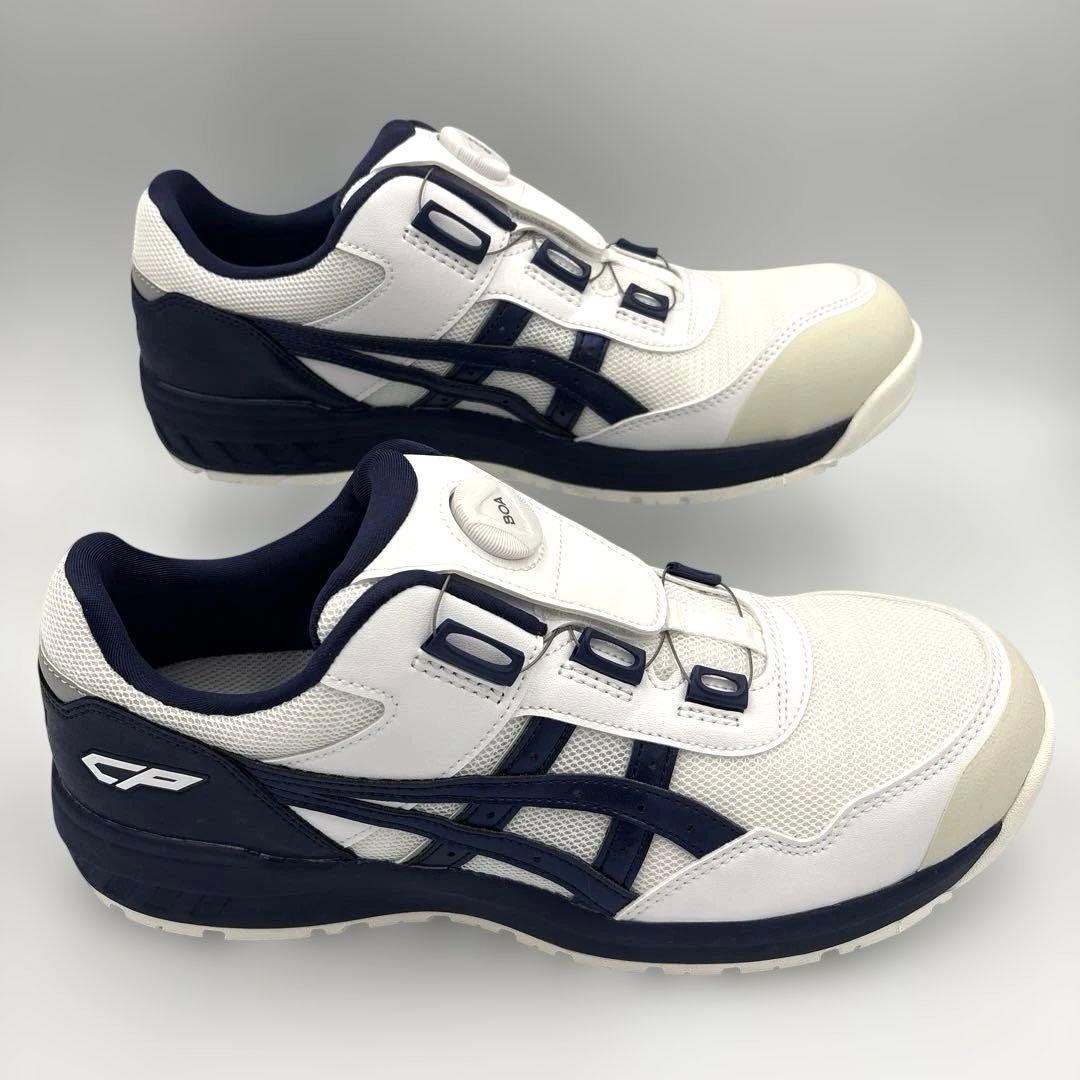 ✨未使用✨アシックス 安全靴 ウィンジョブ 【28cm】白CP209 BOA