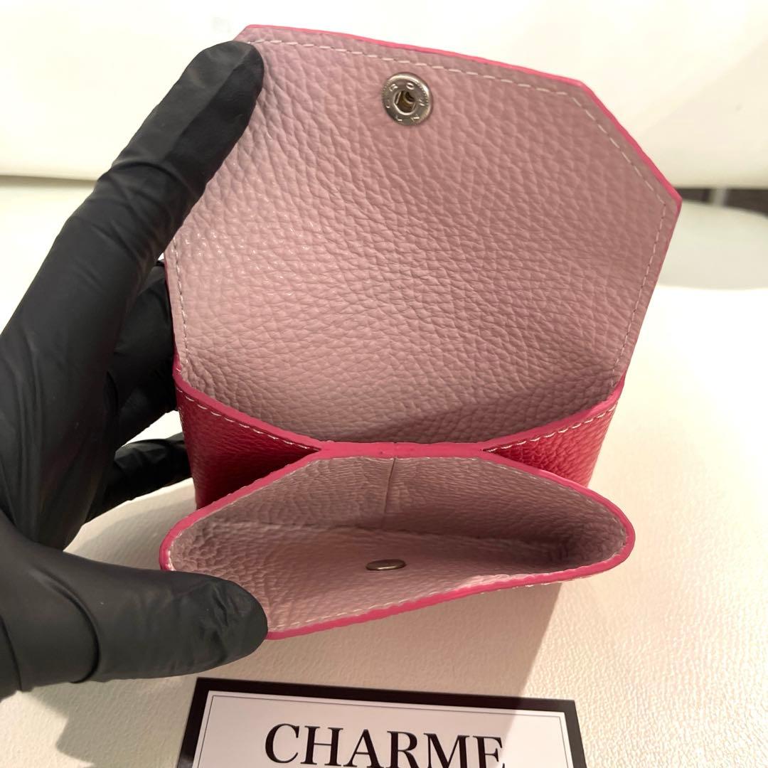 リシェス　コンパクトウォレット　さくらピンク　ピンク　新品未使用　完売色