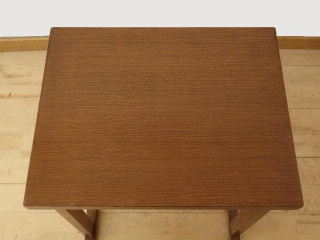 北海道手作り家具　ナラ（楢）材　マルチサイドテーブルＳ　ミニデスク　Ｈ５２０