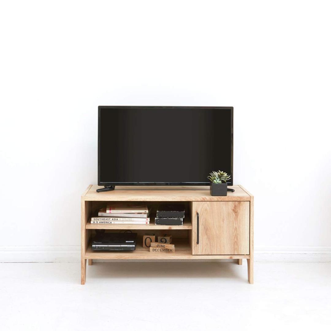 テレビボード 机 引き出し 明るいカフェをイメージ 棚