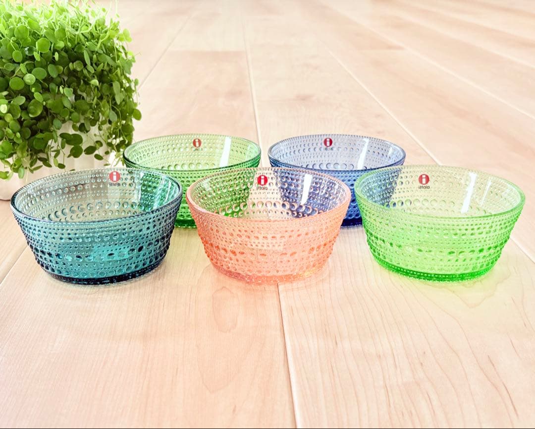 （イッタラ）カステヘルミ　ボウル　5色セット