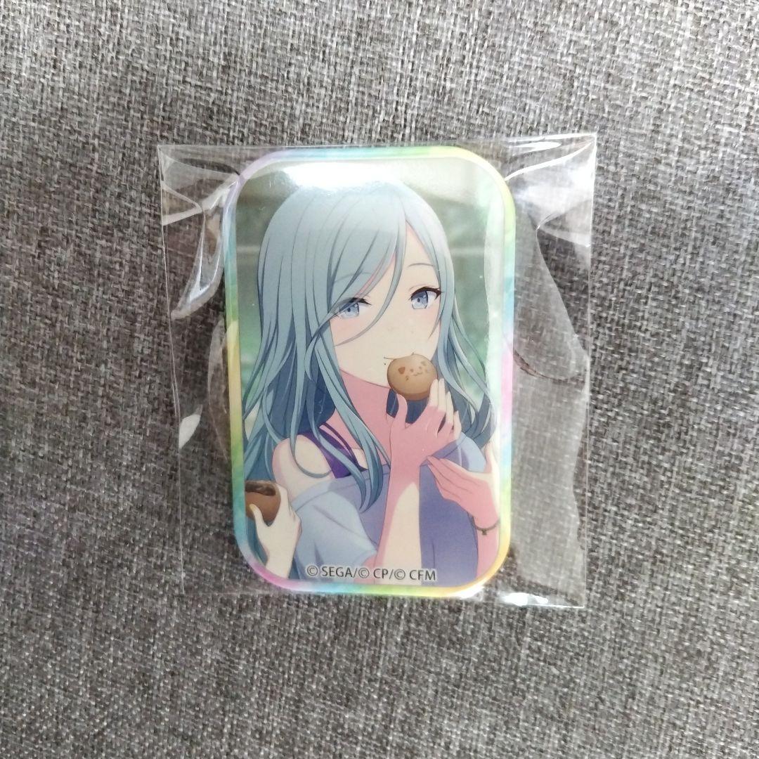 プロセカ 日野森雫 スクエア缶 缶バッジ ノーブルアートコレクション