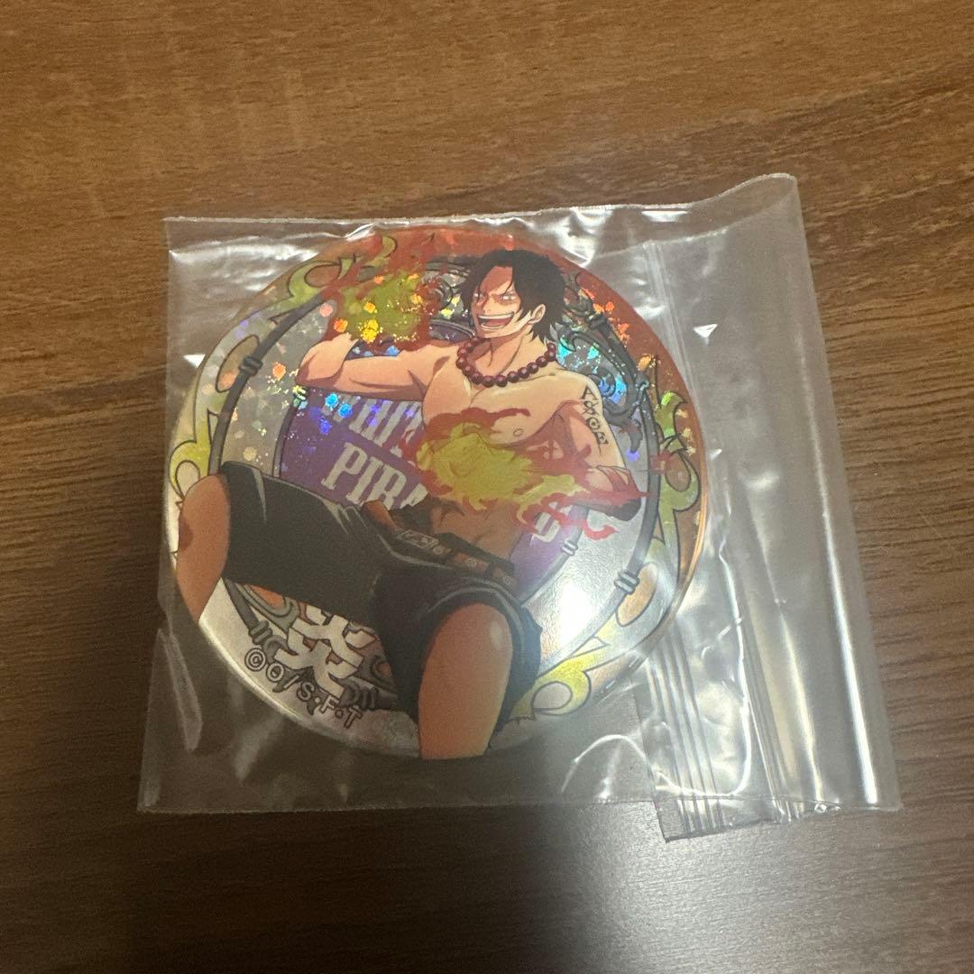 ワンピース 輩缶バッジ 第21弾 Shine エース - メルカリ