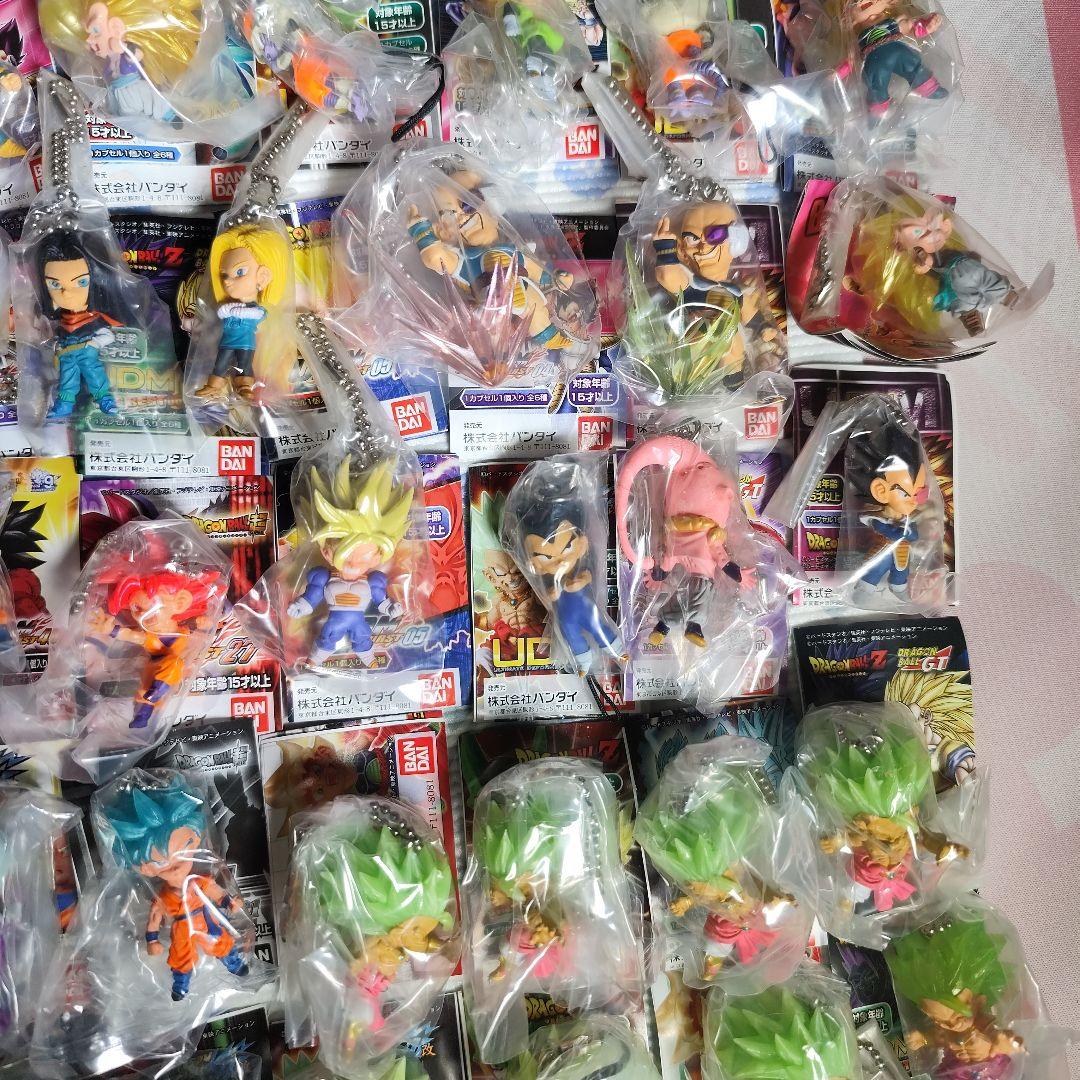 ドラゴンボール　UDM　ガチャ　キーホルダー　大量　126個セット