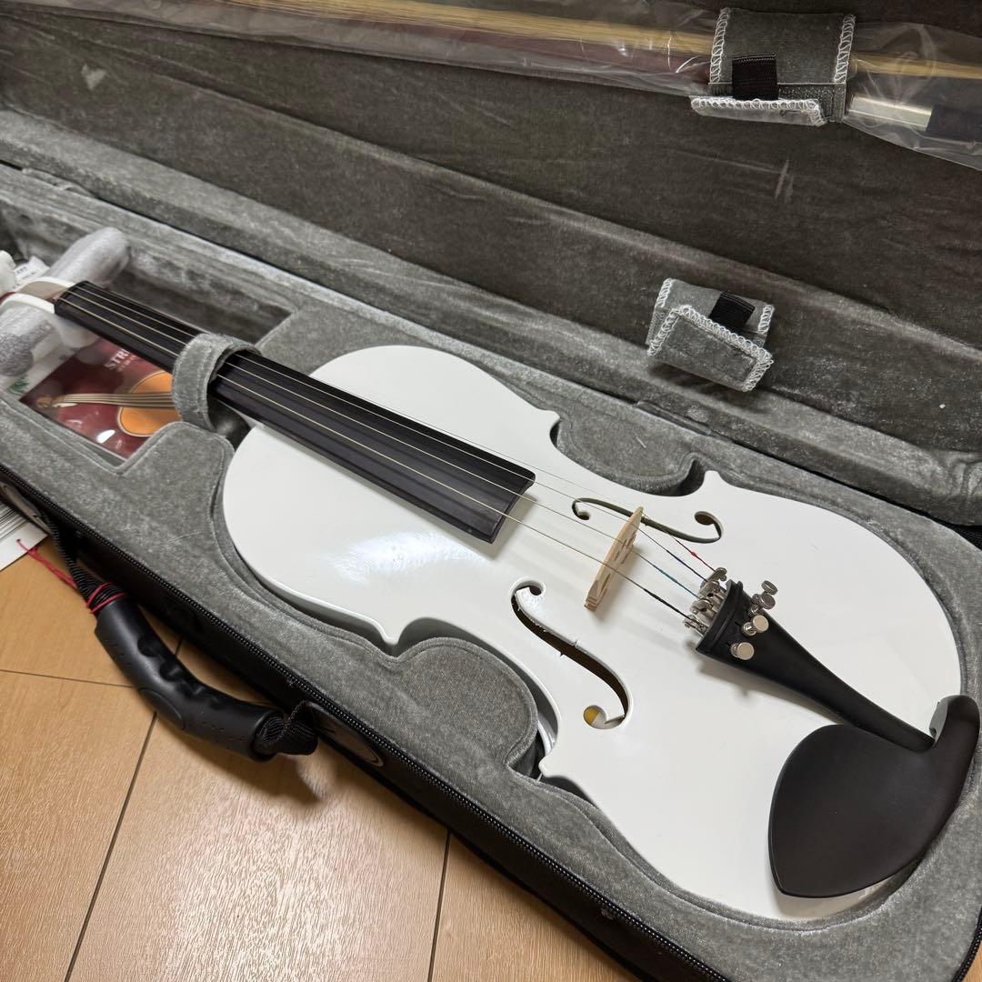Hallstatt ハルシュタット ヴァイオリン ホワイトV-12/WH 4/4
