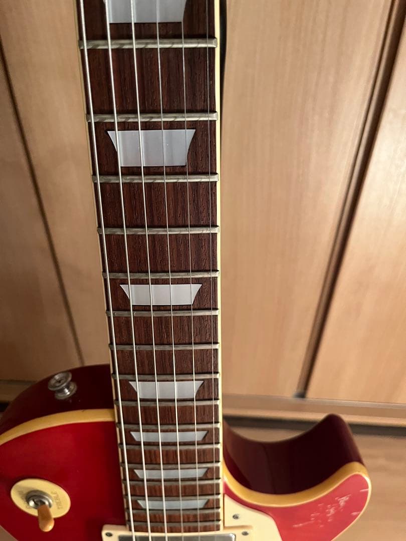 Fresher レスポールタイプ チェリーサンバースト ケース付 - メルカリ