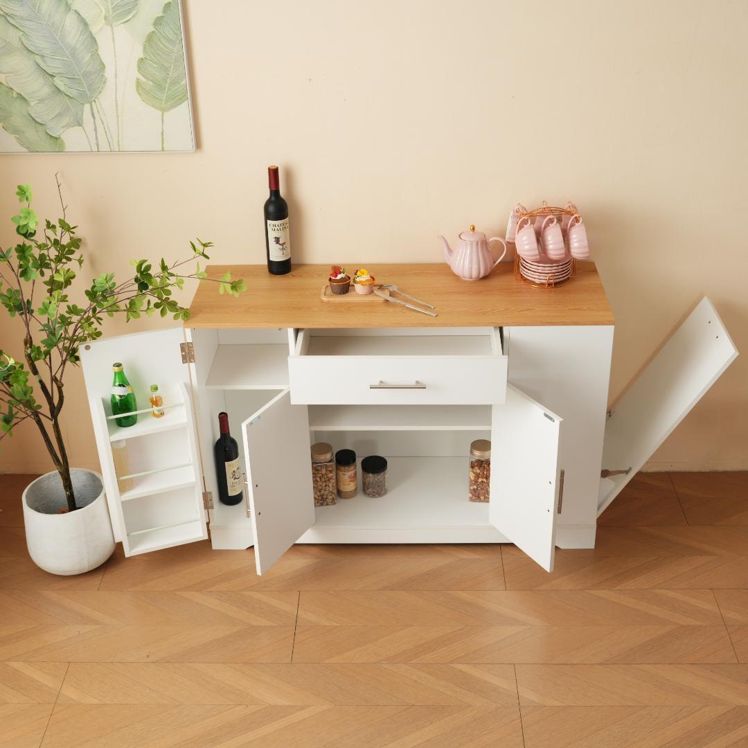 キッチンラック レンジ台 キッチン収納 食器棚 キッチンキャビネット