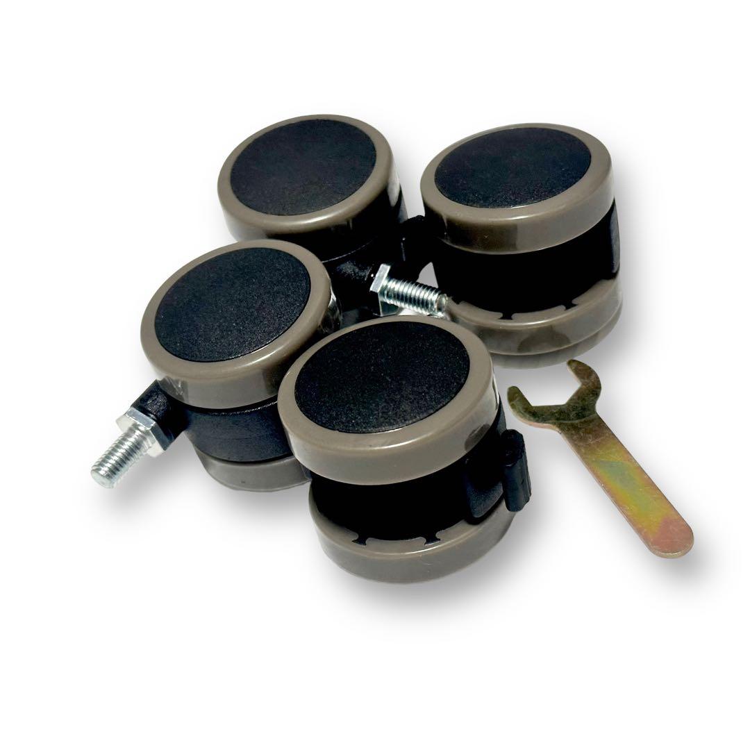 未使用品！ FLEXISPOT フレキシスポットキャスター 4個セット グレー