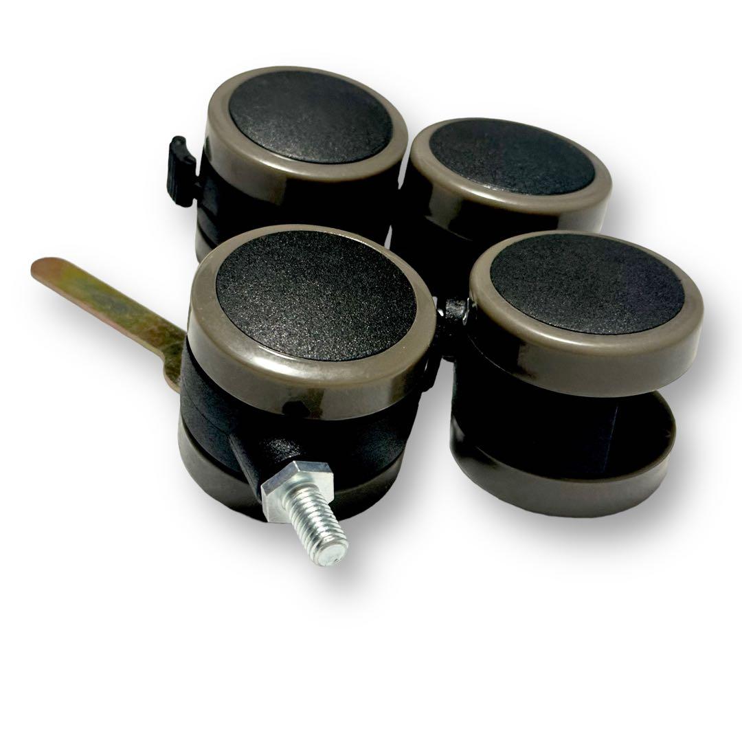 未使用品！ FLEXISPOT フレキシスポットキャスター 4個セット グレー