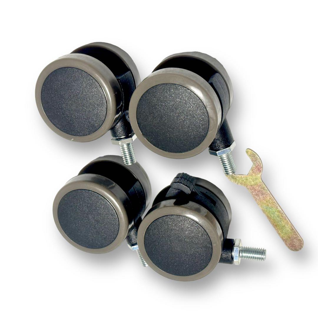 未使用品！ FLEXISPOT フレキシスポットキャスター 4個セット グレー