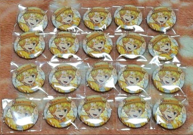 鬼滅の刃　我妻善逸　卯年　缶バッジ　AGF2023　グリッター缶バッジ　ぬい