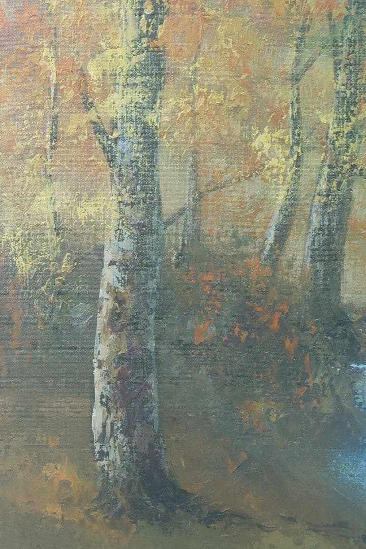 真作保証】佐々木賢光F10号額装「奥入瀬渓流」 - メルカリ