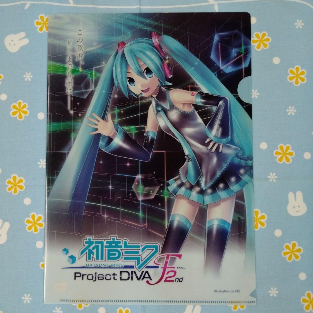 初音ミク Project DIVA F 2nd ゲオ 限定 特典 クリアファイル - メルカリ