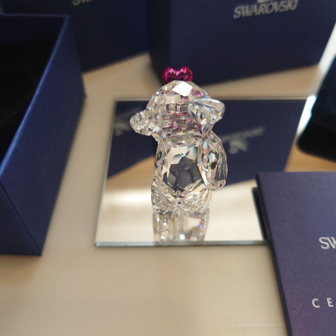 ♡SWAROVSKI♡ クリスベア「Blowing kiss 投げキッス」♡