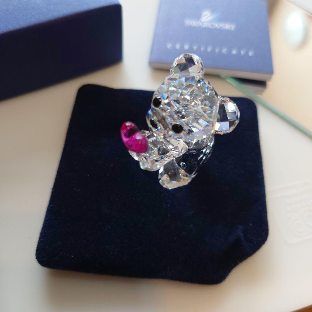♡SWAROVSKI♡ クリスベア「Blowing kiss 投げキッス」♡