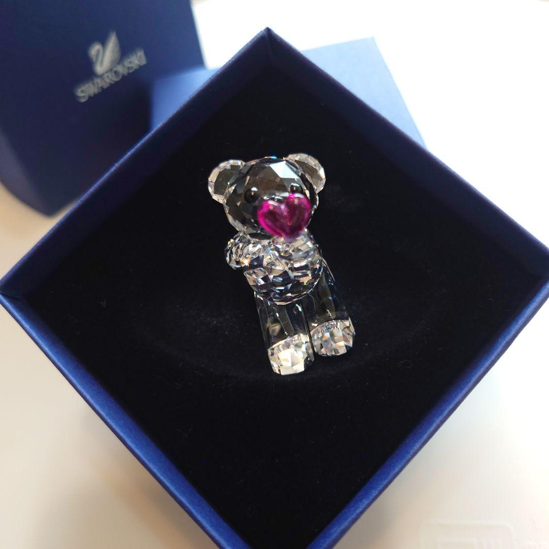♡SWAROVSKI♡ クリスベア「Blowing kiss 投げキッス」♡