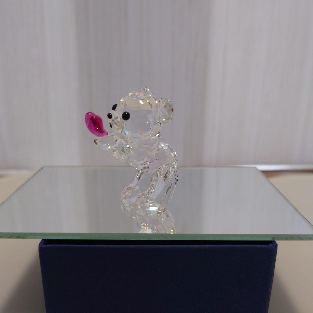 ♡SWAROVSKI♡ クリスベア「Blowing kiss 投げキッス」♡