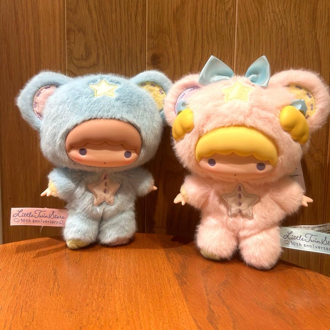 リトルツインスターズ キキララ 星空のエンジェルマスコットホルダー