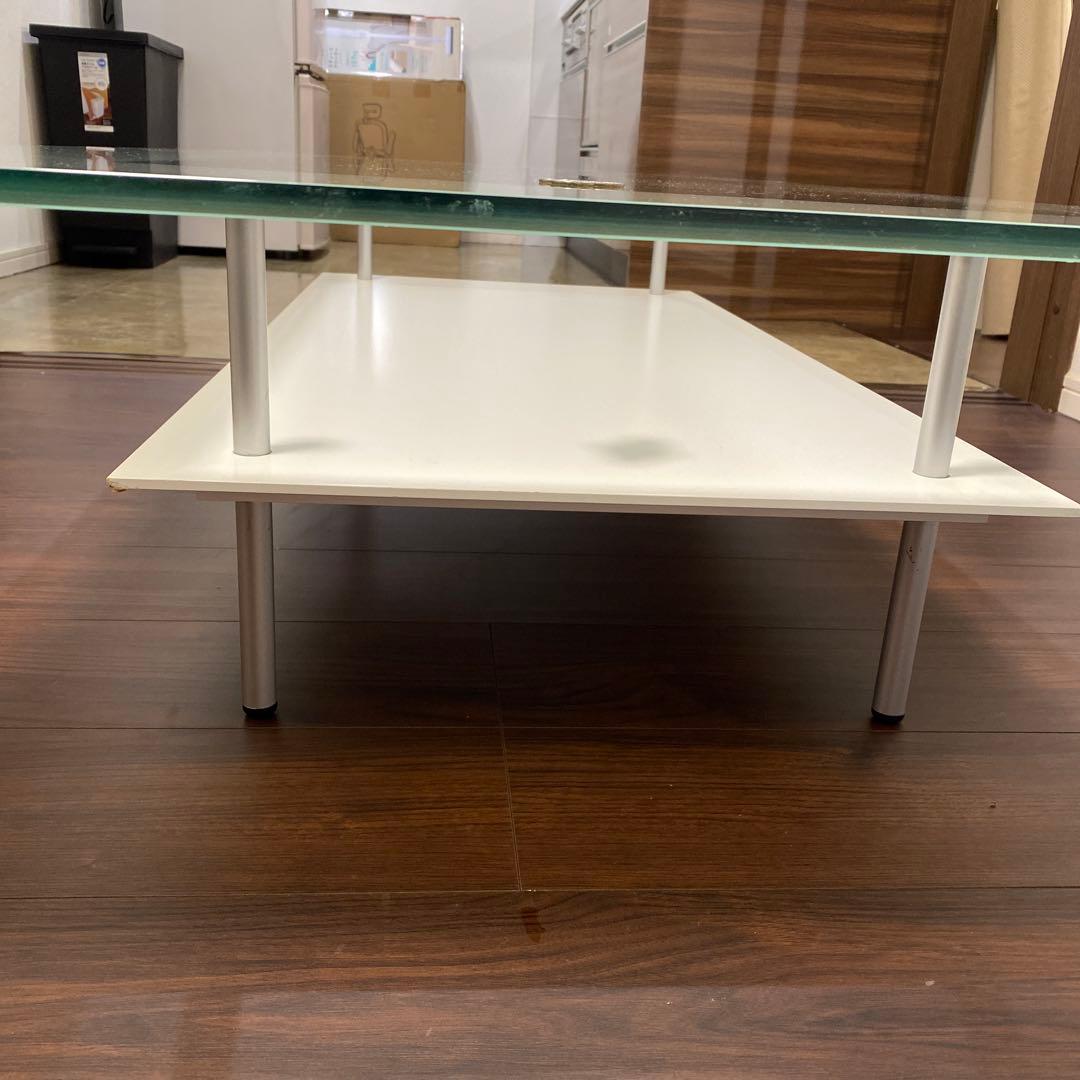 フロストガラスセンターテーブル