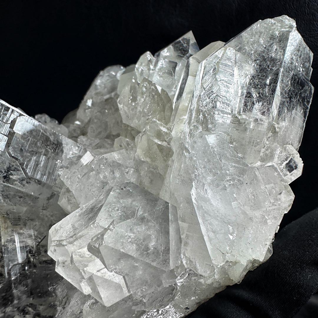 希少高透明度❗️マニカラン産☆虹入り☆ヒマラヤ水晶クラスター超強いパワーA1347