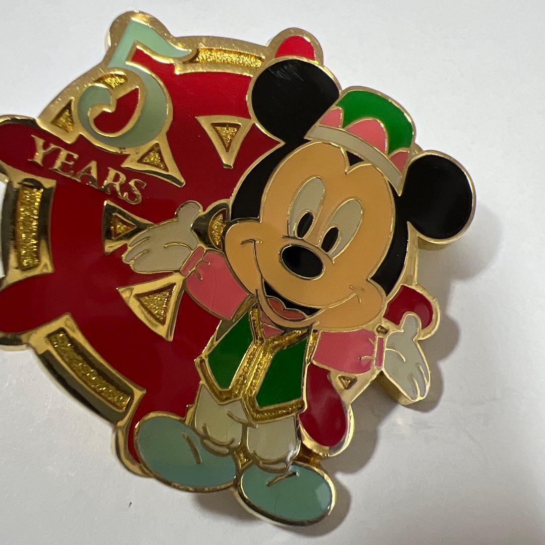ミッキーマウス 5周年記念ピンバッジ - メルカリ