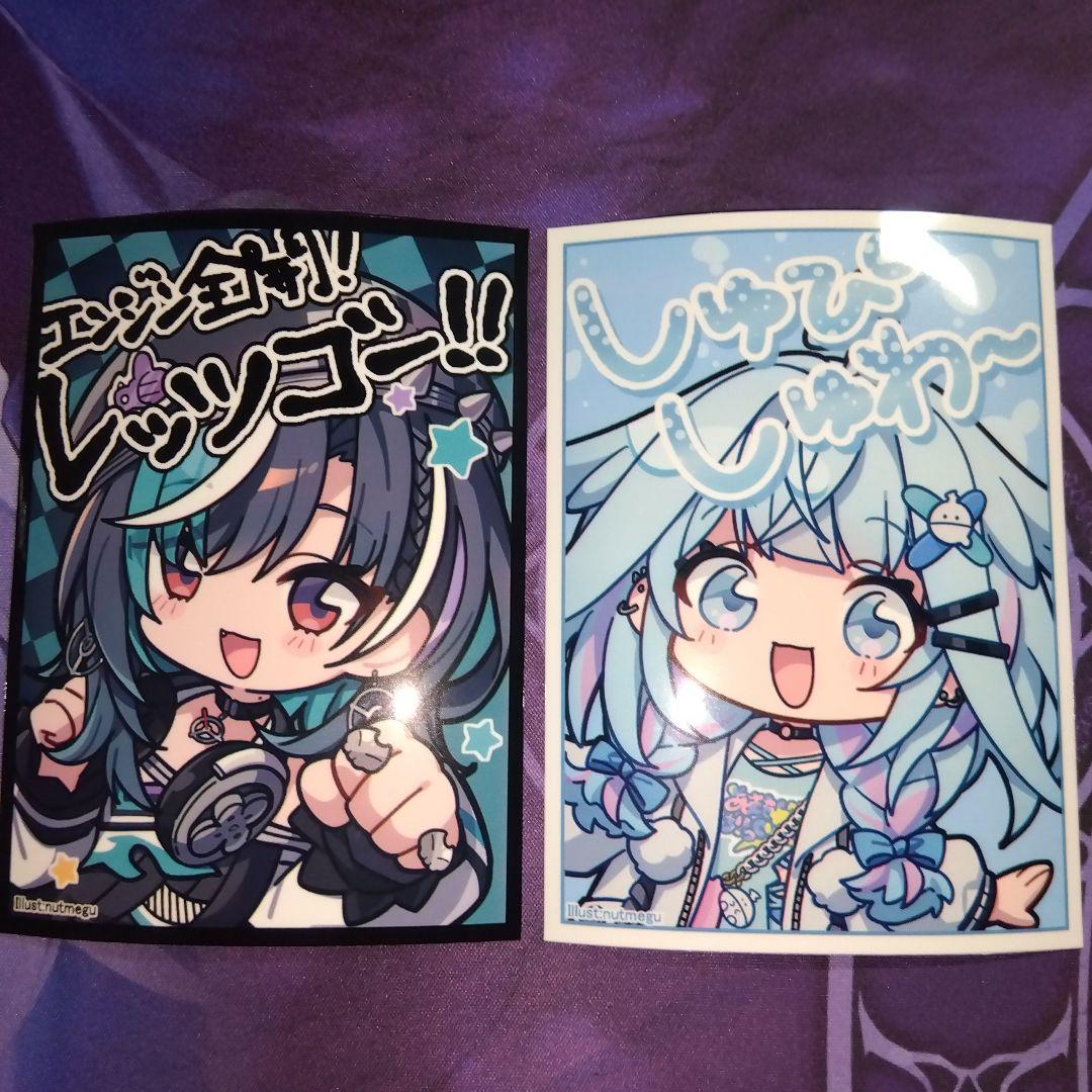 ホロライブ スリーブ 輪堂千速 水宮枢 2枚 SD アクアアルタ 単品