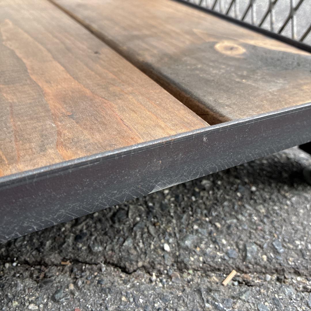 【お値下げOK】アイアン インダストリアル ＡＶボード テレビ台 幅121cm