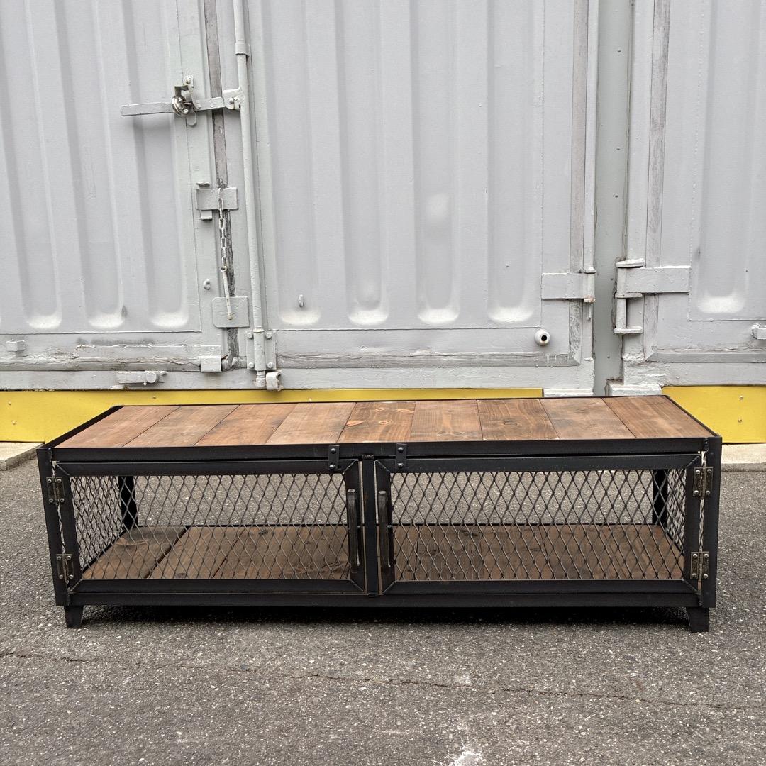 【お値下げOK】アイアン インダストリアル ＡＶボード テレビ台 幅121cm