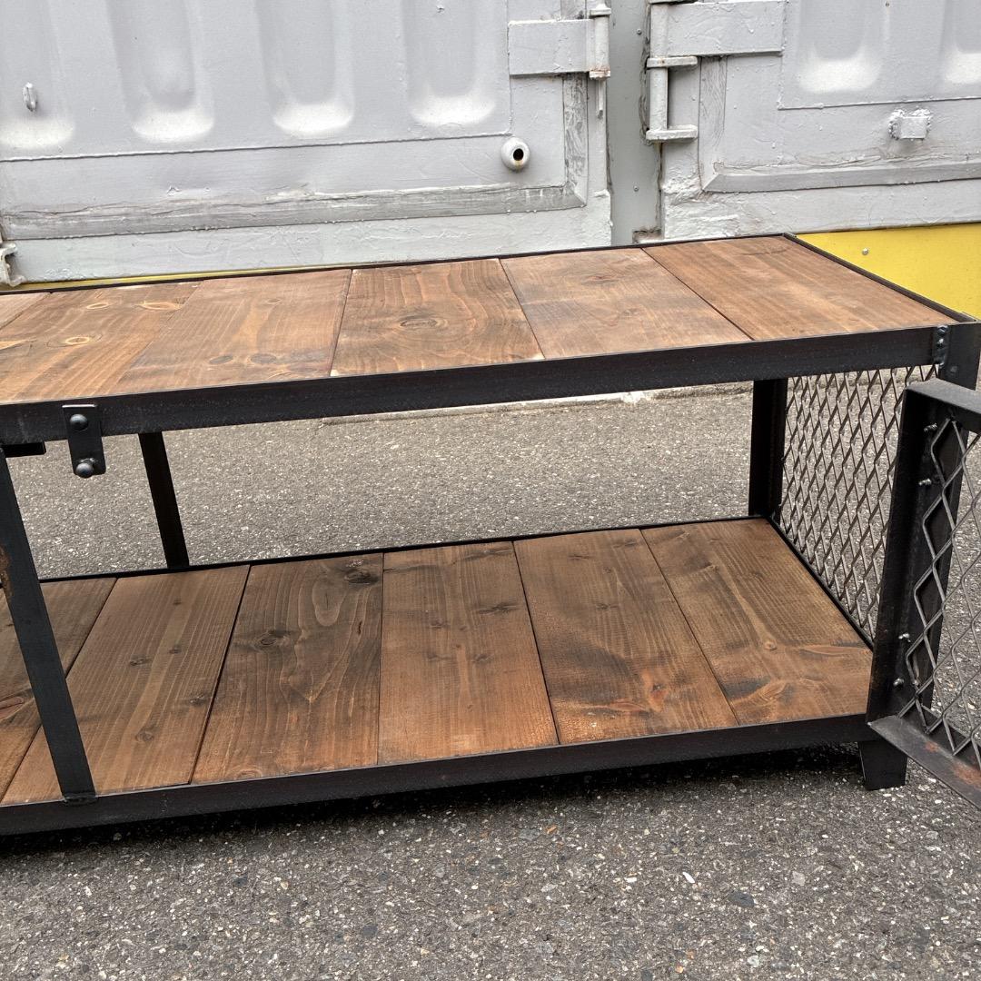 【お値下げOK】アイアン インダストリアル ＡＶボード テレビ台 幅121cm