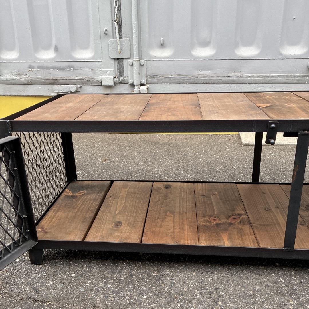 【お値下げOK】アイアン インダストリアル ＡＶボード テレビ台 幅121cm