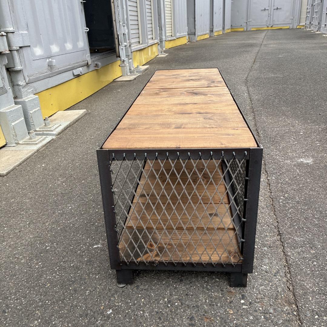 【お値下げOK】アイアン インダストリアル ＡＶボード テレビ台 幅121cm