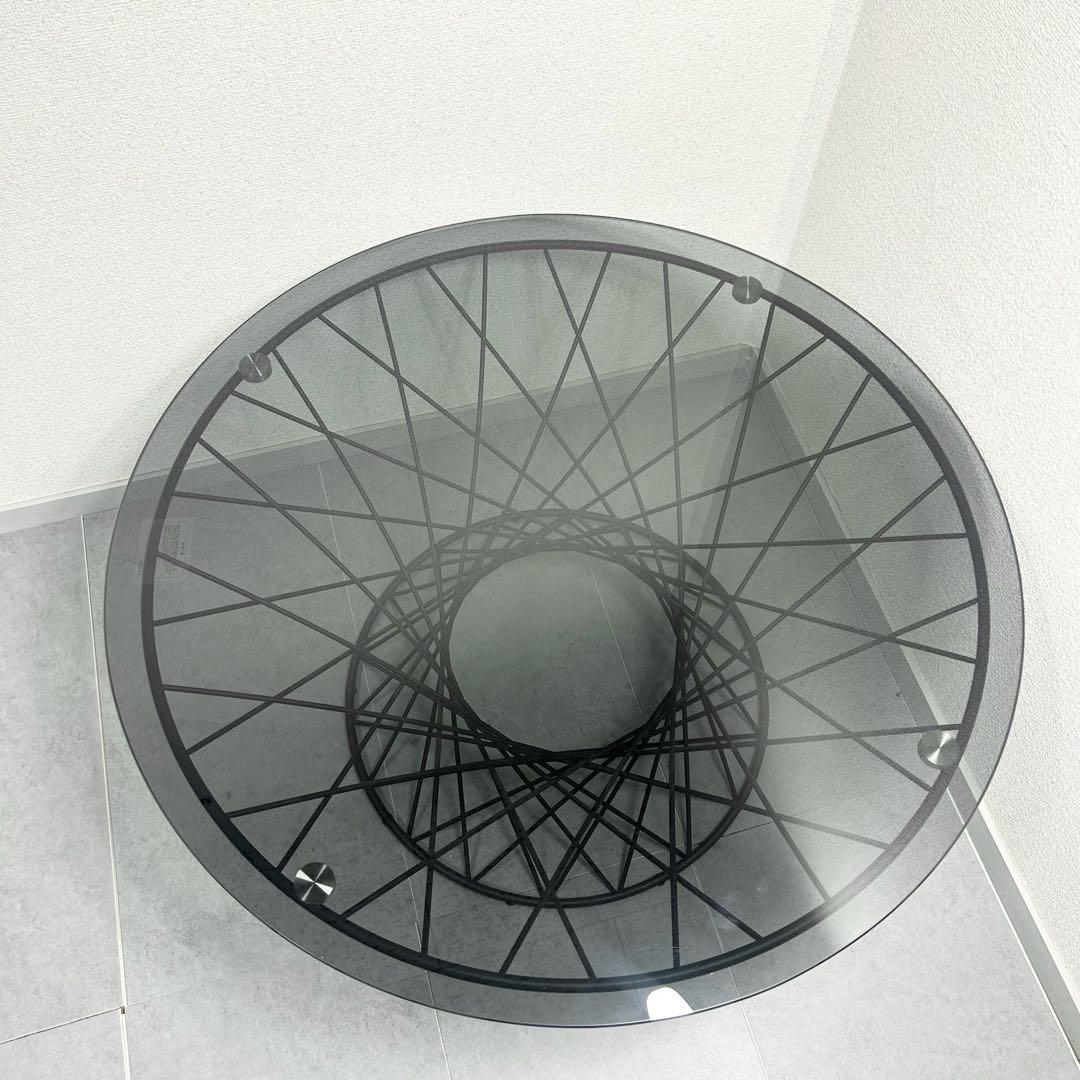 Francfranc マーリア コーヒーテーブル φ800 美品