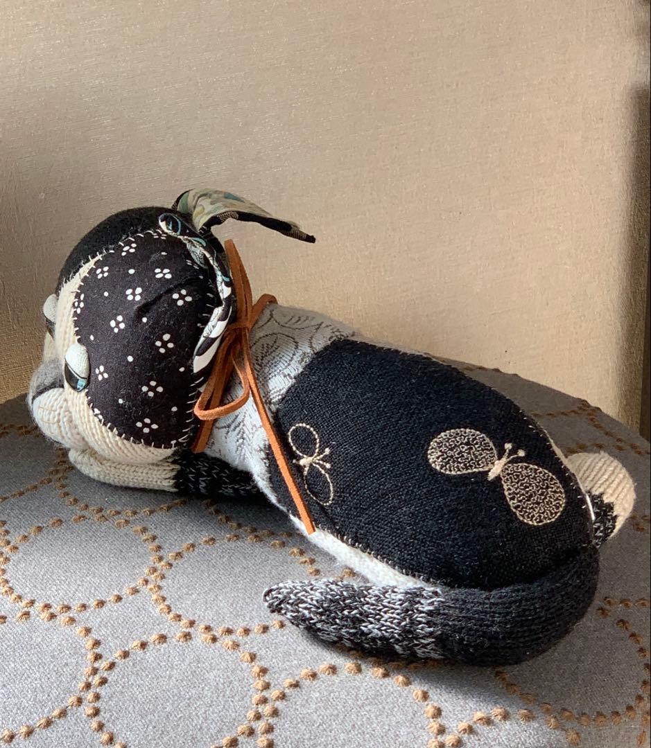 ミニペルホネン ぬいぐるみ 黒白