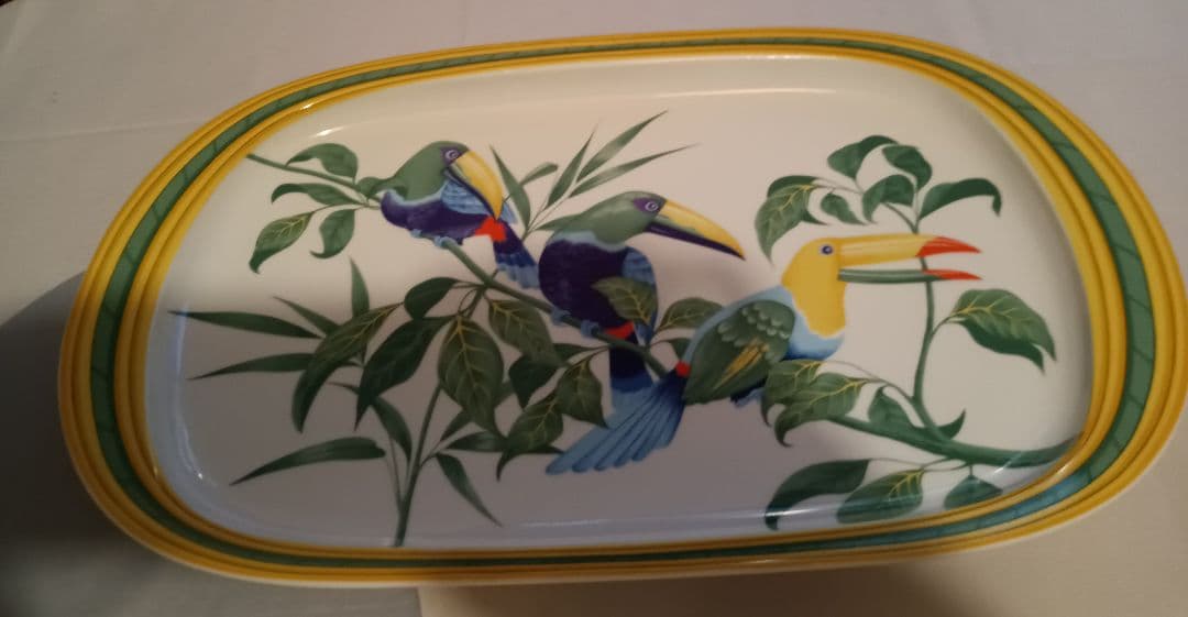 【エルメス】HERMES　トゥカン　プレート大皿　⑦