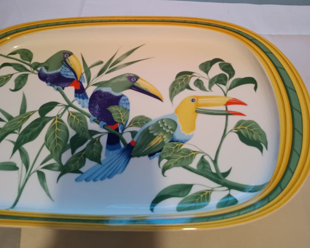 【エルメス】HERMES　トゥカン　プレート大皿　⑦