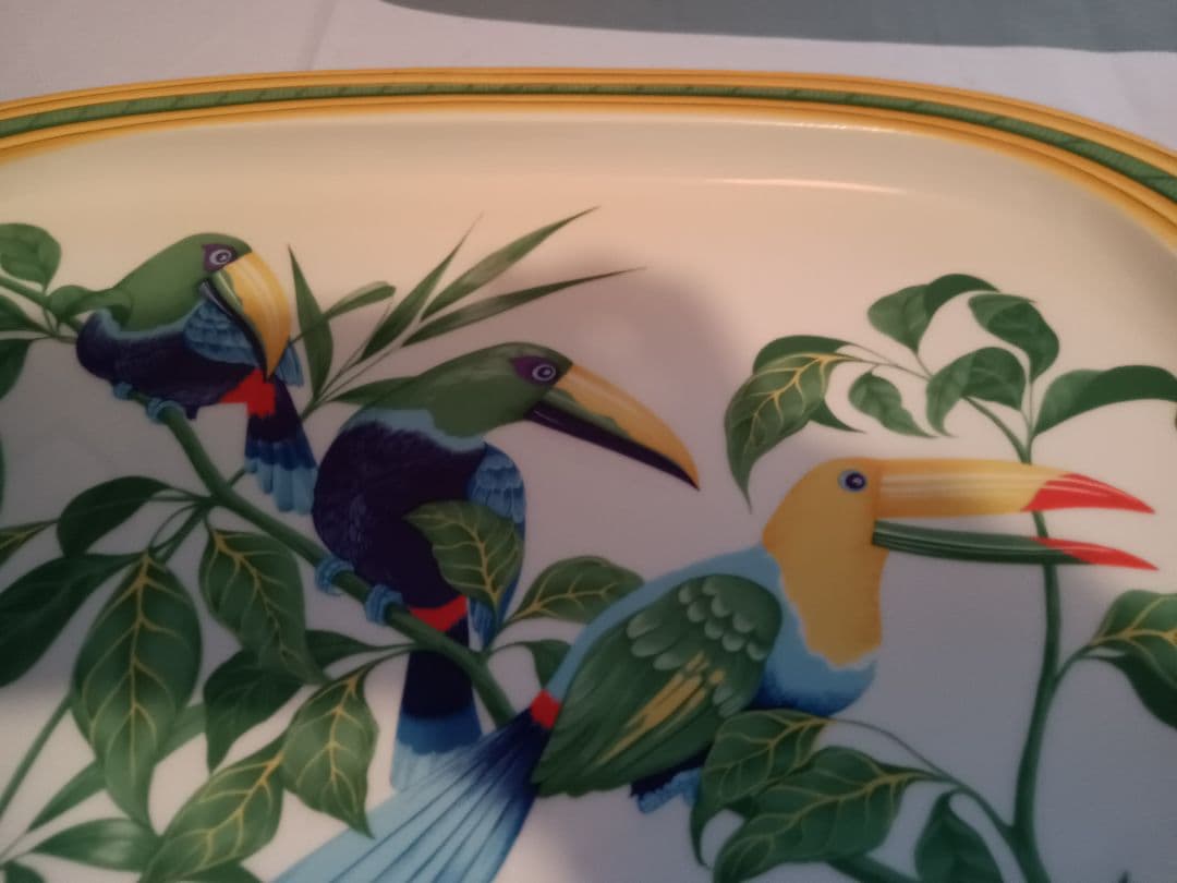 【エルメス】HERMES　トゥカン　プレート大皿　⑦