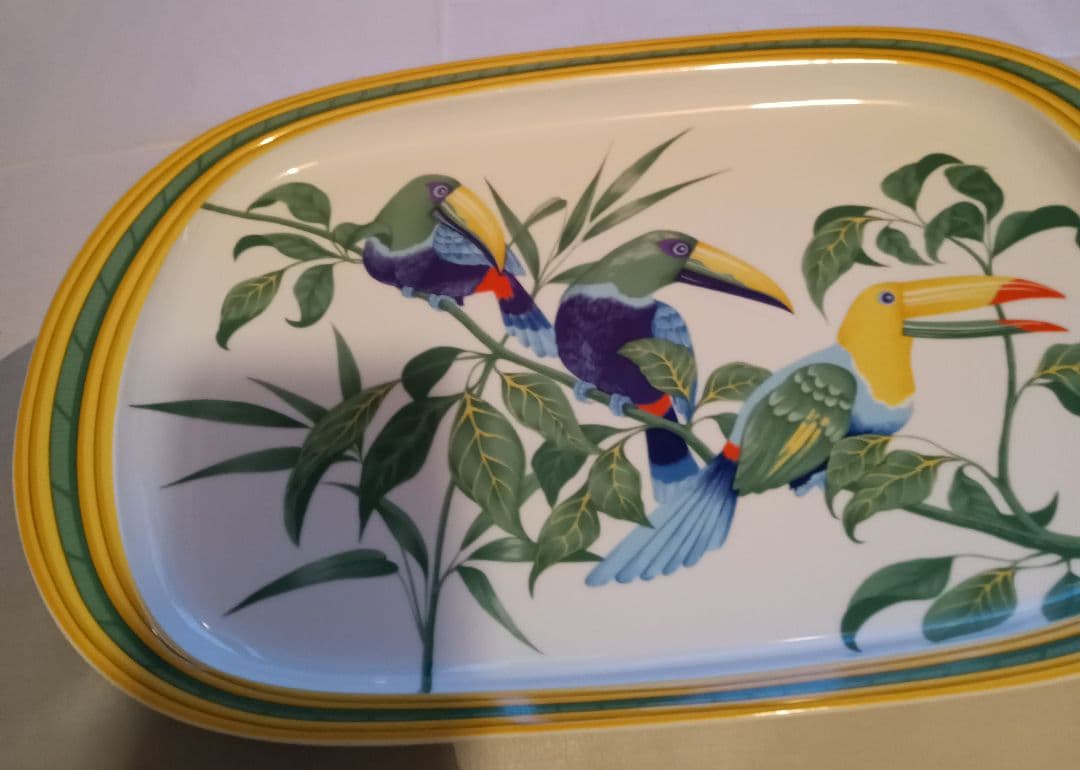 【エルメス】HERMES　トゥカン　プレート大皿　⑦