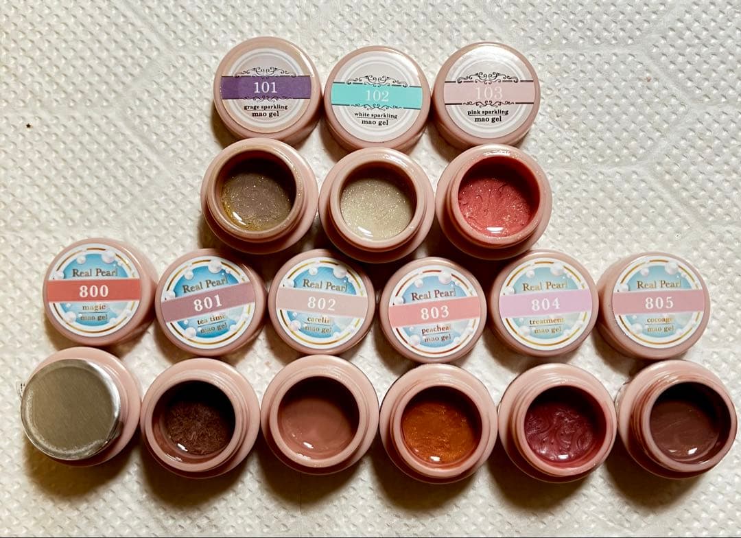 a*a様 maogel+Olsoスキンカラー39色セット 新品あり｜まとめ売りセ