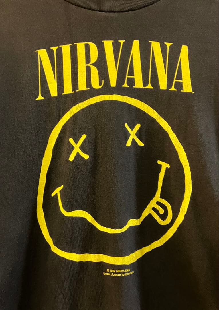 【【新春SALE】当時90s】NIRVANAカートコバーン ニルバーナTシャツ