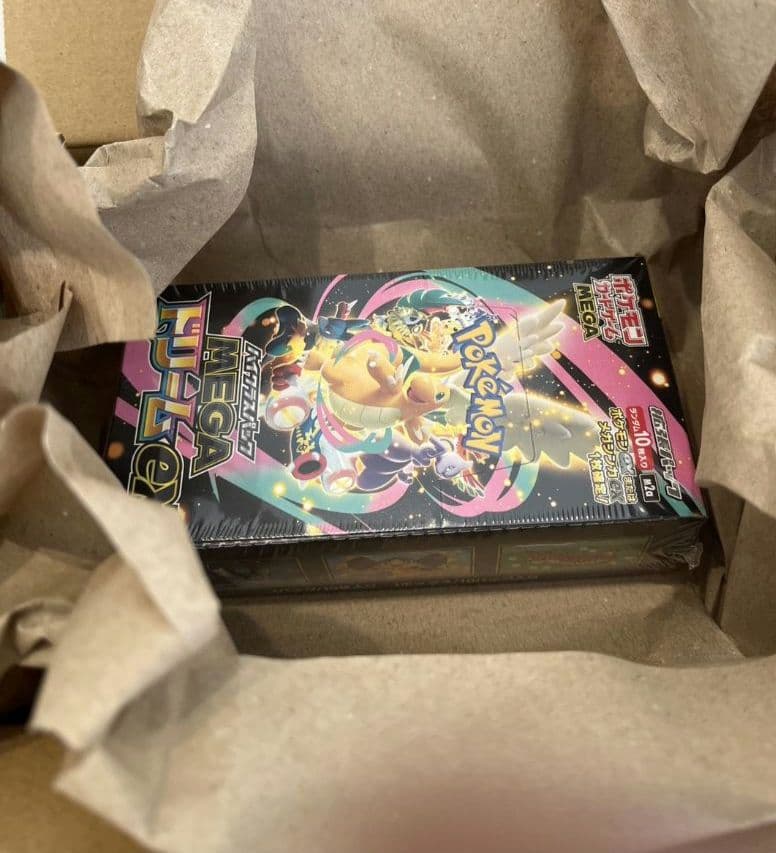 ポケカMEGAドリームex ハイクラスパック シュリンク付ポケセン産 納品