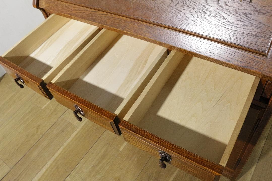 ブルージュ★ライティングビューロー★木製家具★象嵌★