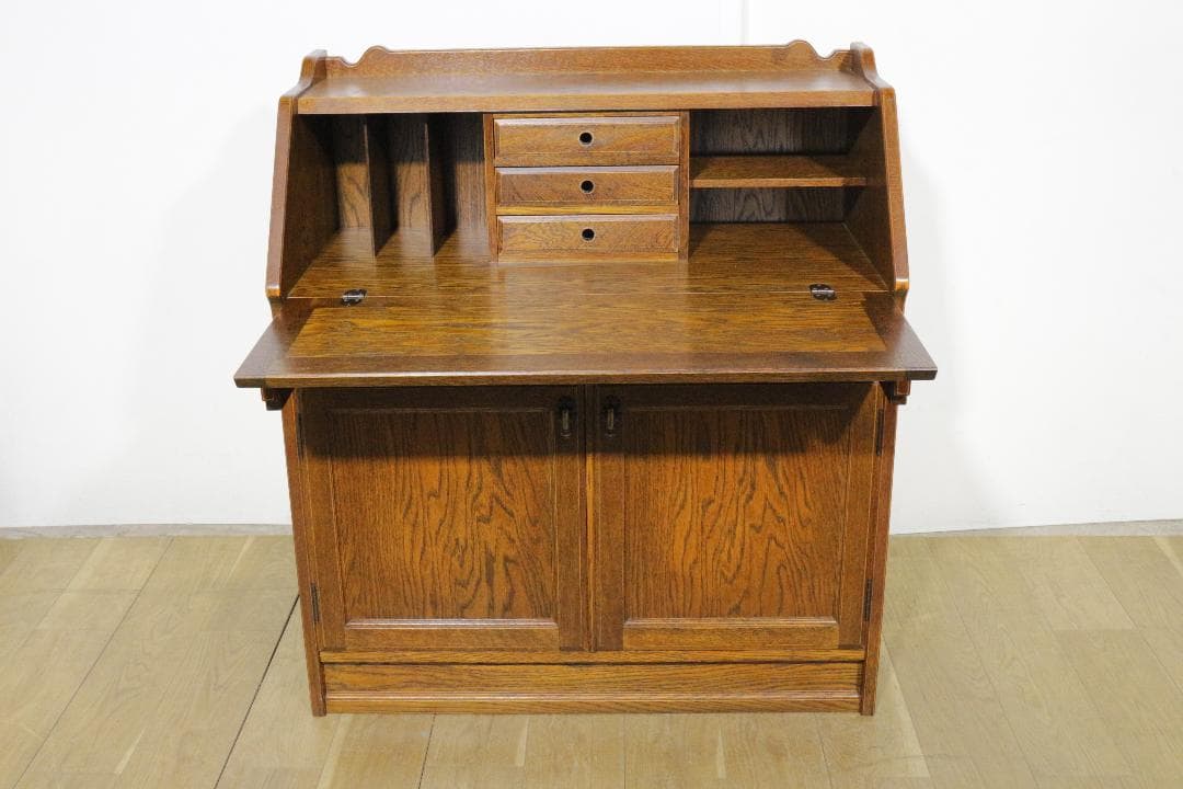 ブルージュ★ライティングビューロー★木製家具★象嵌★