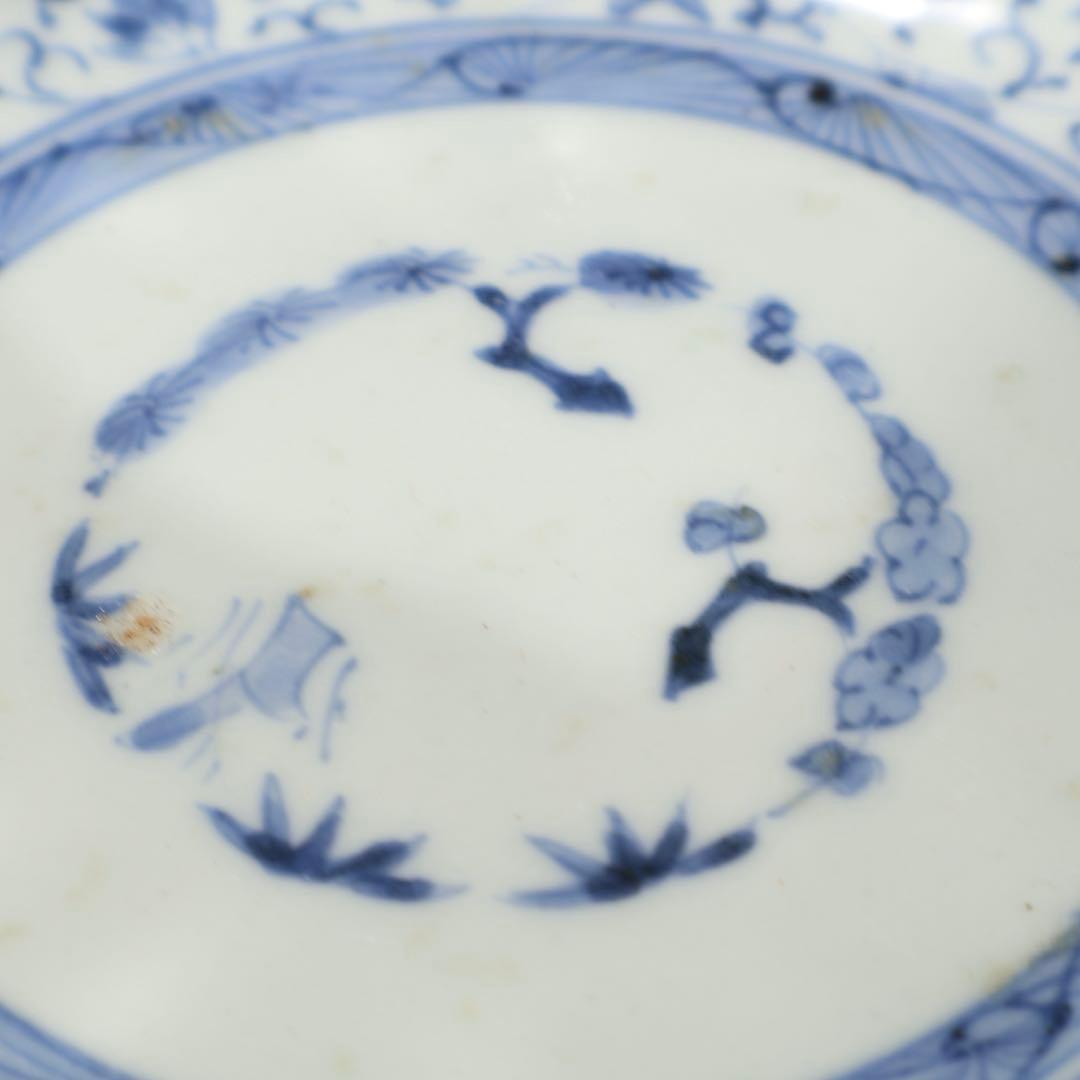 伊万里染付 微塵唐草図なます皿 骨董 古伊万里 R1474B2 - メルカリ