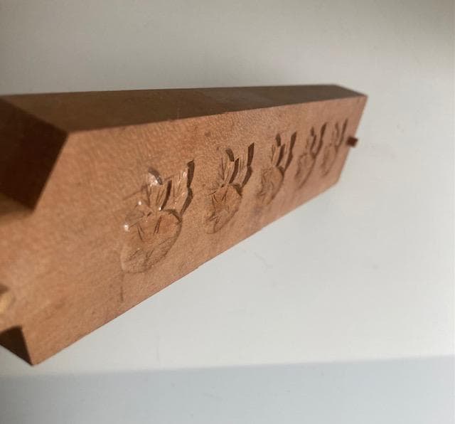 古道具　木型　干菓子　朝顔　アサガオ　花　高松いちはら