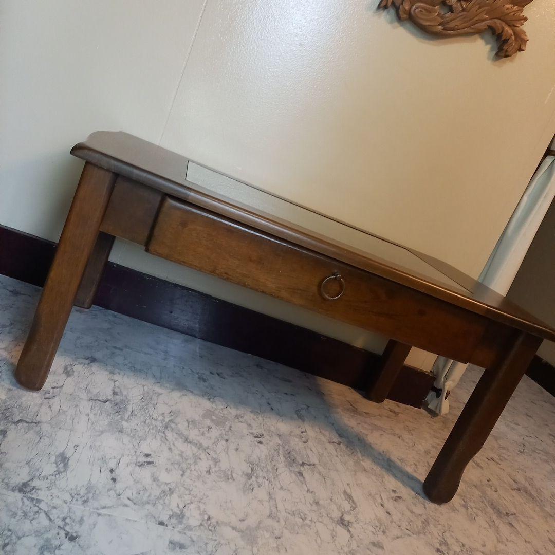 森のサーカス　株式会社　ガラス　センターテーブル 引出付き　コレクション　飾り