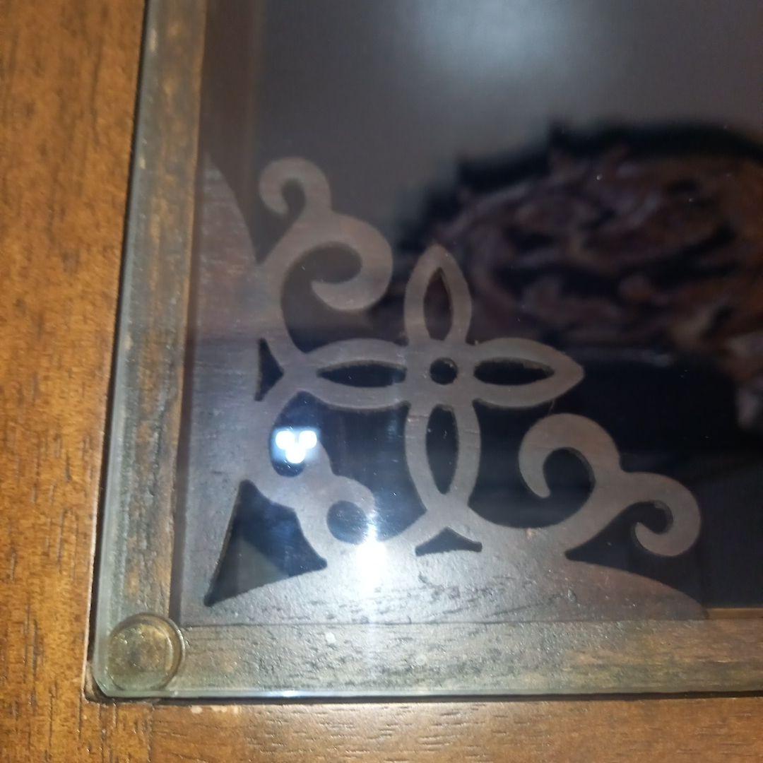 森のサーカス　株式会社　ガラス　センターテーブル 引出付き　コレクション　飾り