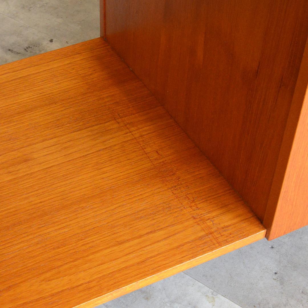 イギリスヴィンテージ チーク エクステンション ネストテーブル キャビネット付