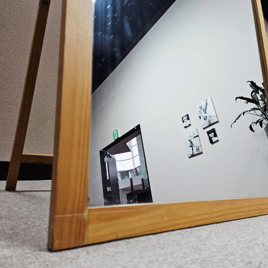MIRROR/スタンドミラー 幅90cm 高さ180cm 東京23区内送料無料。
